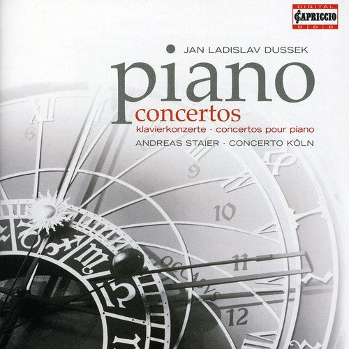 the album cover for Andreas Staier - Piano Concertos