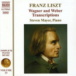the album cover for Steven Mayer - Wagner & Weber Transcriptions: Piano Music 33