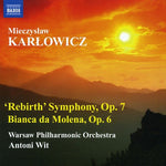 the album cover for Antoni Wit - Rebirth Symphony: Bianca Da Molena
