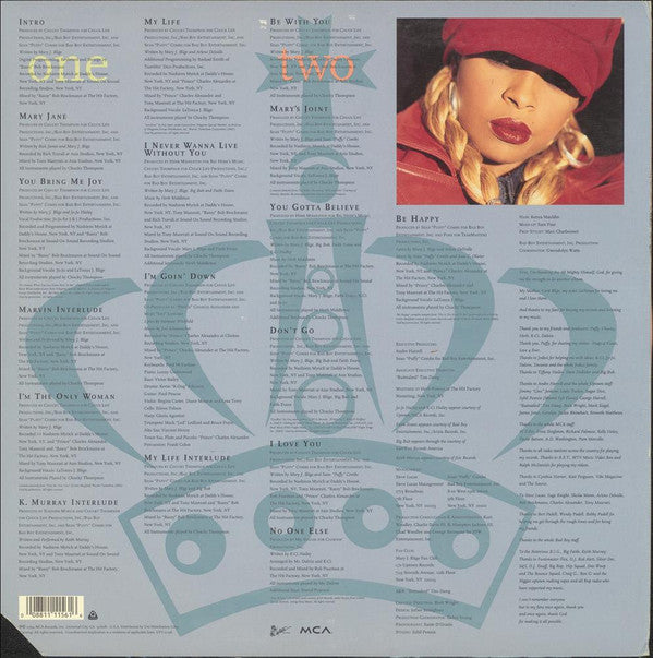Mary J. Blige : My Life (LP, Album)