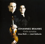 the album cover for J. BRAHMS - Violin Sonatas