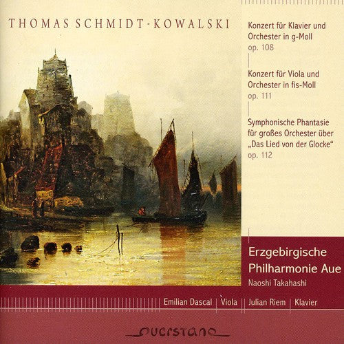 the album cover for Emilian Dascal - Works for Orchestra