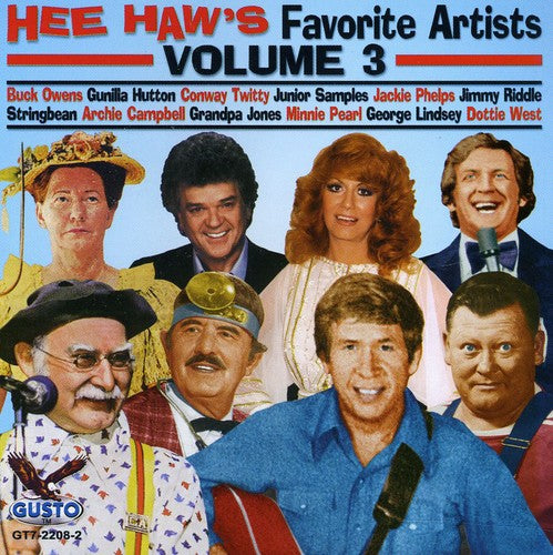 Varios artistas - Los artistas favoritos de Hee Haw, vol. 3 (CD)
