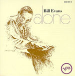 the album cover for Bill Evans - Alone