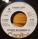 George McCannon III* : Sunday Son (7", Single, Mono, Promo)