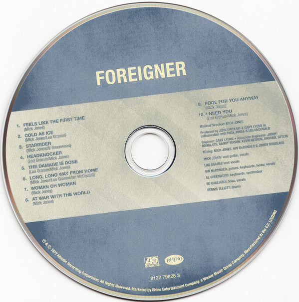 Foreigner : Original Album Series (CD, Album, RE + CD, Album, RE + CD, Album, RE + CD)