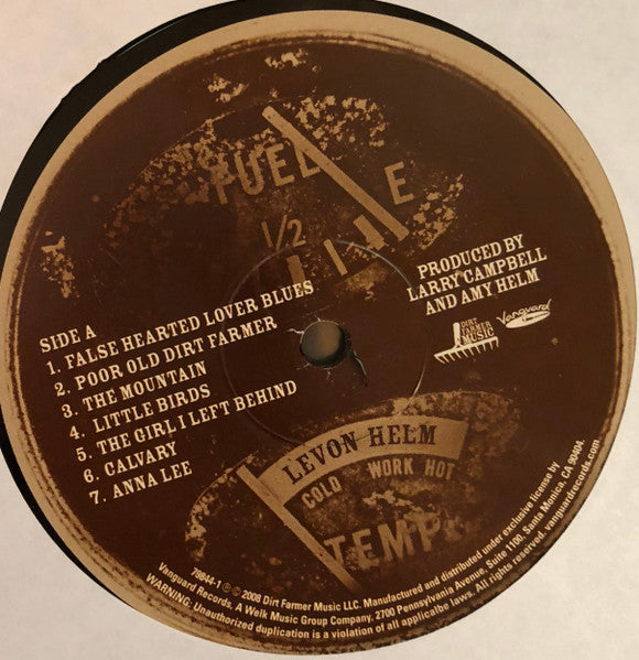 Levon Helm : Dirt Farmer (LP, Album, Ltd, 180)