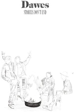 the album cover for Dawes - Stories Don't End