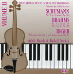 the album cover for Busch-Serkin Duo - European Busch-Serkin Duo Recordings 2