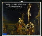 the album cover for Hermann Max - Lukas Passion 1748