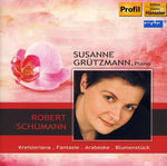 the album cover for Susanne Grutzmann - Grutzmann Plays Schumann