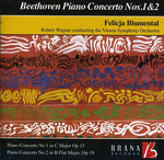 the album cover for Felicja Blumental - Piano Concerto 1 & 2