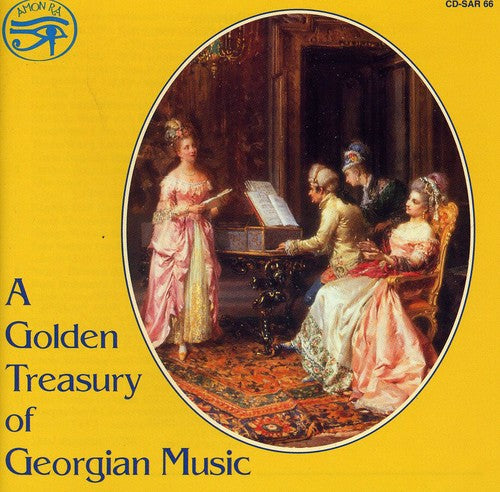 the album cover for Various Artists - Golden Treasury of Georgian Music
