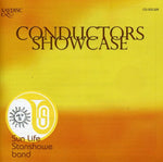 the album cover for Derek Bourgeois - Conductors Showcase: Sun Life Stanshawe Band