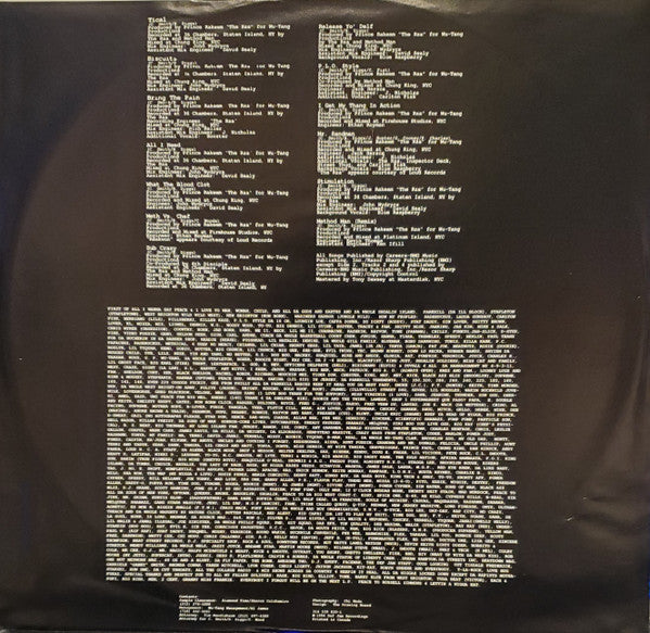Method Man : Tical (LP, Album, M/Print)