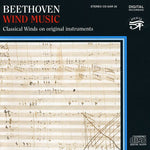 the album cover for On original instruments - Wind Music