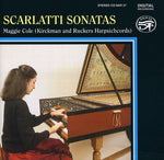 the album cover for On Historic Harpsichords - Scarlatti Sonatas