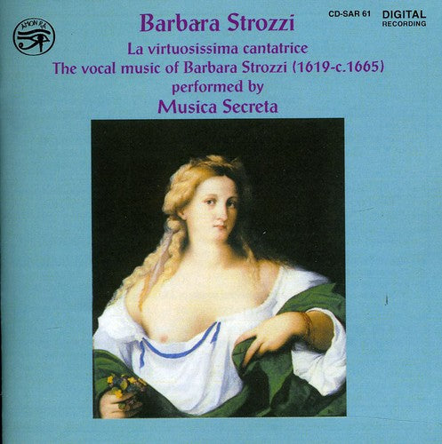 the album cover for Musica Secreta - Virtuosissima Cantatrice