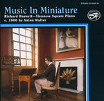 the album cover for Viennese Square Piano by Walter - Music in Miniature