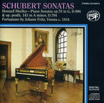the album cover for Howard Shelley - Piano Sonatas