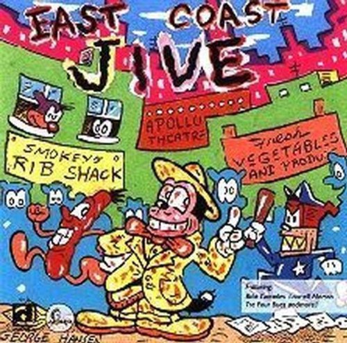 the album cover for East Coast Jive - East Coast Jive / Various