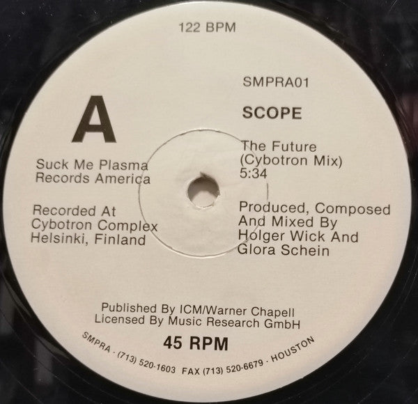 Scope (2) : The Future (USA Remix) (12")