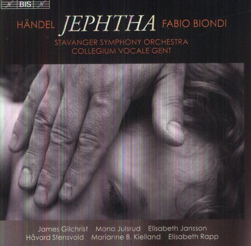 the album cover for James Gilchrist - Jephtha