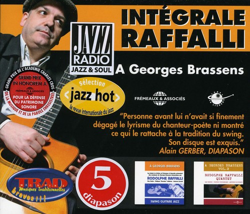 the album cover for RODOLPHE RAFFALLI - Intgrale A Georges Brassens