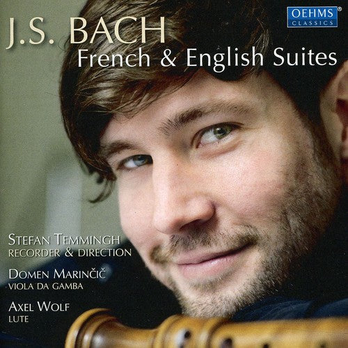 the album cover for Bach / Temmingh / Marincic / Wolf - French & English Suites