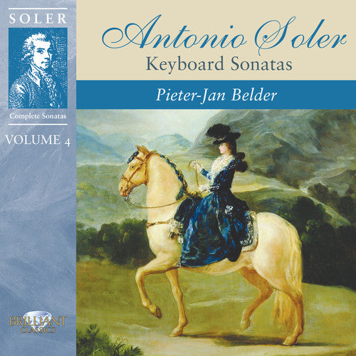 the album cover for Pieter-Jan Belder - Keyboard Sonatas 4