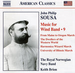 the album cover for Keith Brion - Music for Wind Band 9
