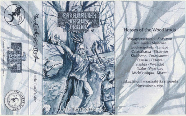 Pan-Amerikan Native Front : Little Turtle's War (Cass, Album, Ltd, Blu)