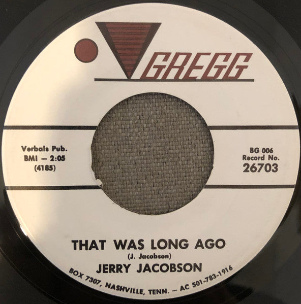 Jerry Jacobson : Feet (7")