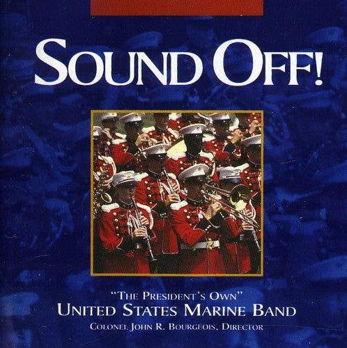 the album cover for United States Marine Band - Sound Off