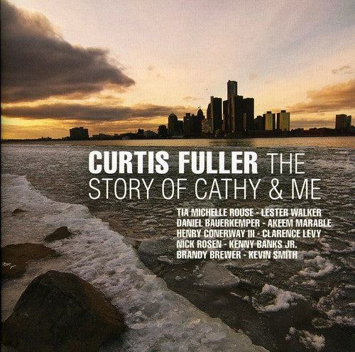 the album cover for Curtis Fuller - The Story Of Cathy and Me