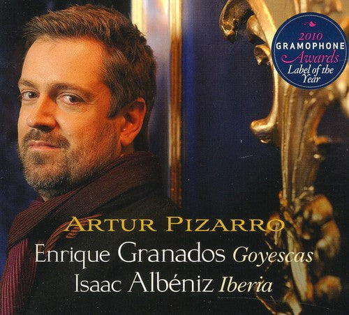 the album cover for Artur Pizarro - Artur Pizarro Plays Albeniz & Granados