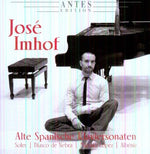 the album cover for José Imhof - Alte Spanische Klaviersonaten