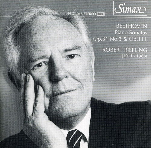 the album cover for Robert Riefling - Piano Sonatas Nos 18 & 32