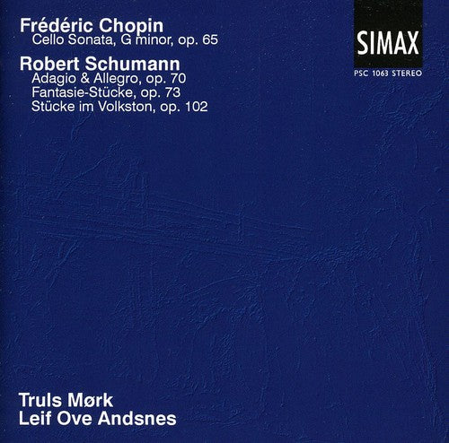 the album cover for Truls Mørk - Cello Sonata in G minor / Adagio & Allegro
