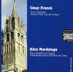 the album cover for KÃ¥re Nordstoga - 3 Chorales for Organ / Grande Piece Symphonique