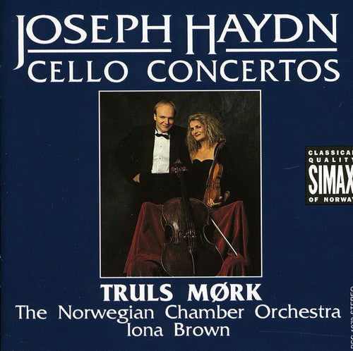 the album cover for Truls Mørk - Cello Concertos 1 & 2