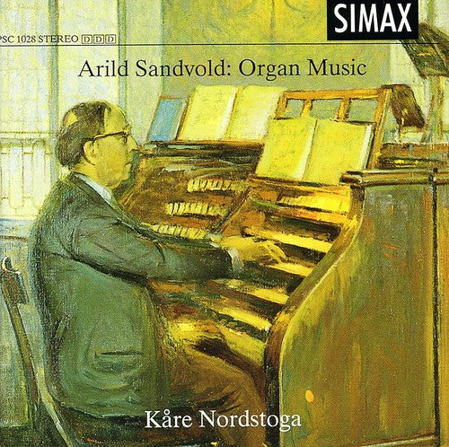 the album cover for Arild Sandvold - Organ Music