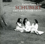 the album cover for F. SCHUBERT - Two Piano Trios