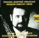the album cover for Gregor Zubicky - Oboe Concertos / Lhorloge de Flore