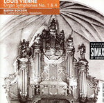 the album cover for Bjørn Boysen - Organ Symphonies Nos 1 & 4