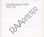 the album cover for RAA - Raariteter