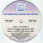Leon F. Sylvers III* : Make It Count (12", Promo)