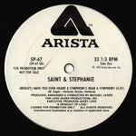 Saint* & Stephanie* : I Hear A Symphony (12", Promo)