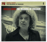 the album cover for Angela Davis - The Meaning Of Freedom
