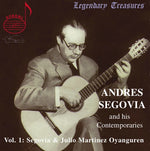 the album cover for Andrés Segovia - His Contemporaries 1